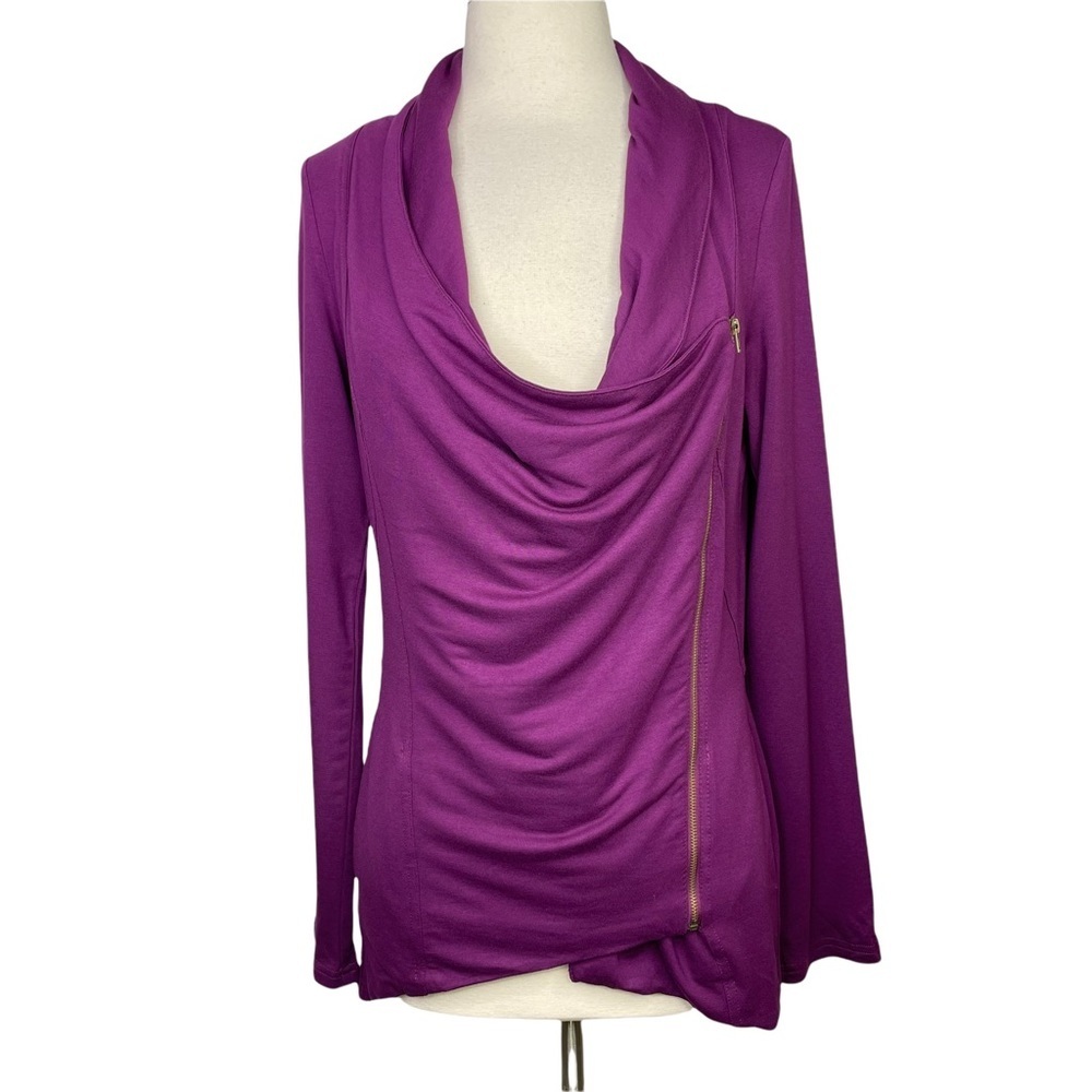Stitch Fix l Market & Spruce Alan French Terry Asymmetrical Zip Cardigan